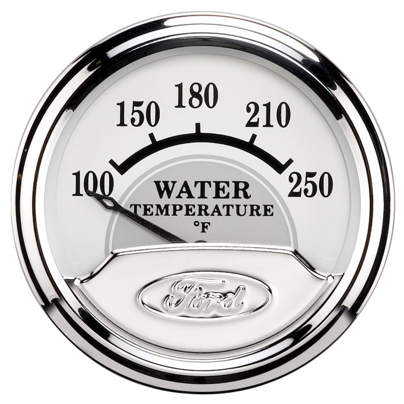 Autometer Ford Masterpiece 2 1/16in Electronic 100-250F Water Temp Gauge Gauges AutoMeter