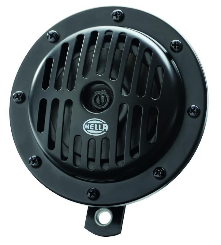 Hella Supertone Horn Kit 12V 310/380HZ HTone Black Horns Hella