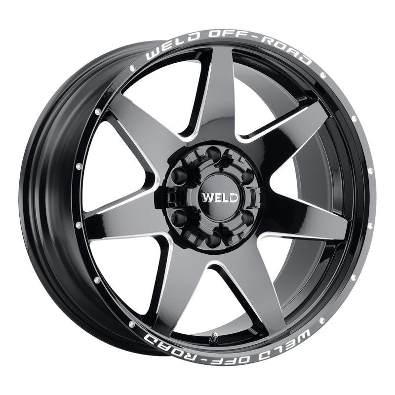 Weld Off-Road W109 20X10 Retaliate 6X135 6X139.7 ET-18 BS4.75 Gloss Black MIL 106.1 Wheels - Cast Weld