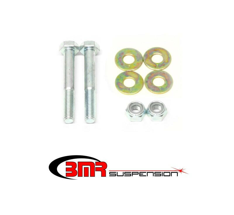 BMR 05-14 S197 Mustang Front Lower Control Arm Hardware Kit - Zinc plated Control Arms BMR Suspension