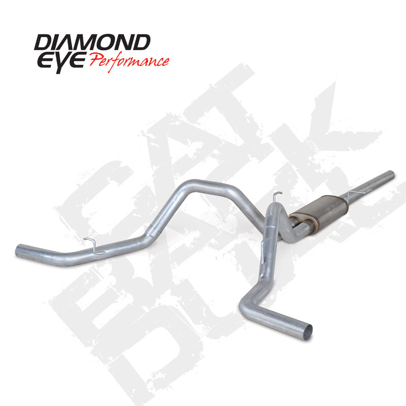 Diamond Eye KIT 3in Catback DUAL GAS AL FORD 5.4L F150 04-08 Catback Diamond Eye Performance