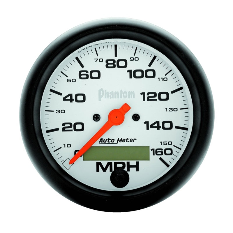 Autometer Phantom 3-3/8in 160 MPH In-Dash Electric Programmable Speedometer Gauges AutoMeter