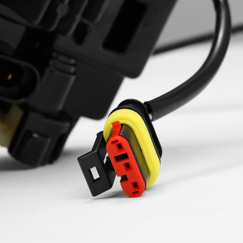 AlphaRex 19-23 Chevrolet Silverado 2500/3500HD DoubleTap Dual Color LED Projector Fog Lights Fog Lights AlphaRex