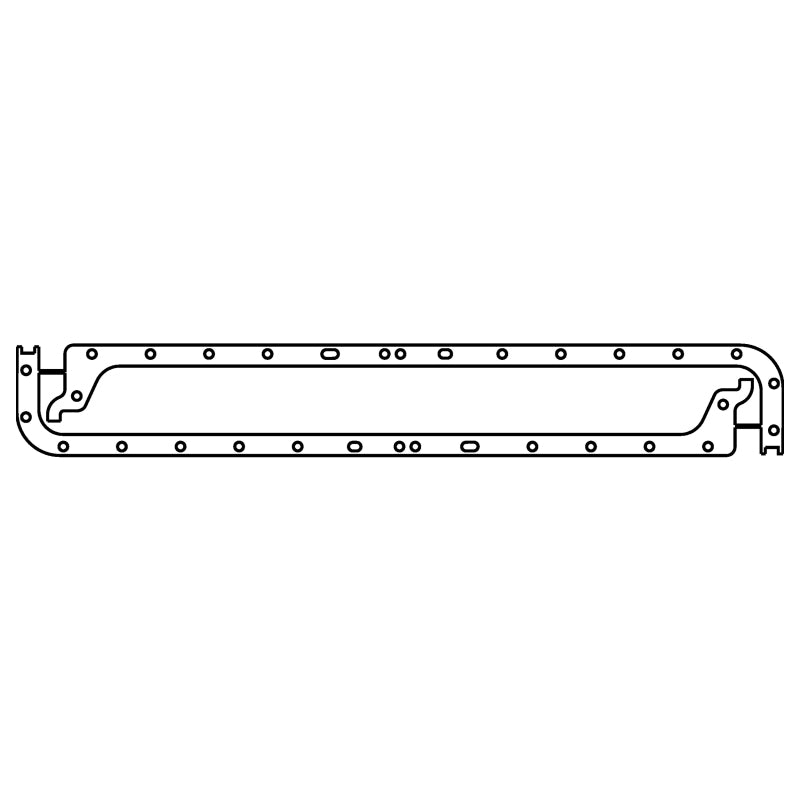 Cometic Jaguar XK6 .060in AFM Oil Pan Gasket Set - Side Rails Only Gasket Kits Cometic Gasket