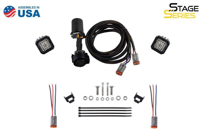 Diode Dynamics 2022 Toyota Tundra C1 Sport Stage Series Reverse Light Kit Light Accessories and Wiring Diode Dynamics