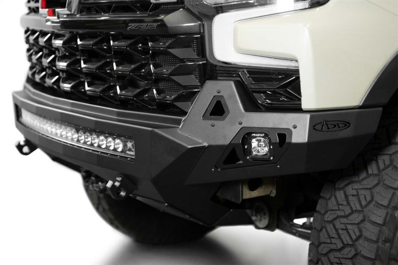 Addictive Desert Designs 2022+ Chevy Silverado 1500 ZR2 Stealth Fighter Front Bumper Bumpers - Steel Addictive Desert Designs