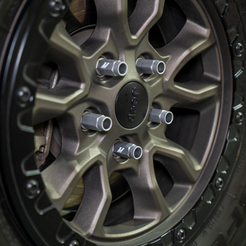 Mishimoto Steel Locking Lug Nuts M14x1.5 20pc Set Silver Lug Nuts Mishimoto