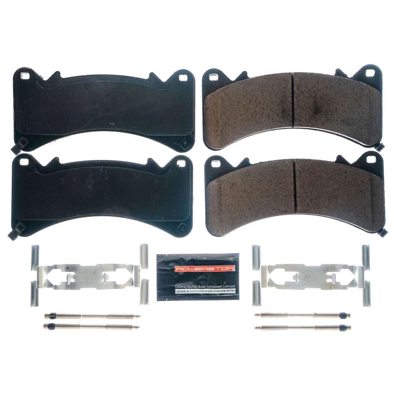 Power Stop 17-19 Cadillac Escalade Front Z23 Evolution Sport Brake Pads w/Hardware Brake Pads - Performance PowerStop