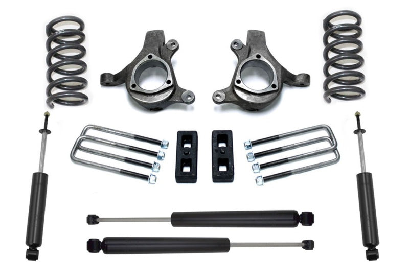 MaxTrac 99-06 GM C1500 2WD V6 5in/3in Spindle Lift Kit Steering Knuckles & Spindles Maxtrac