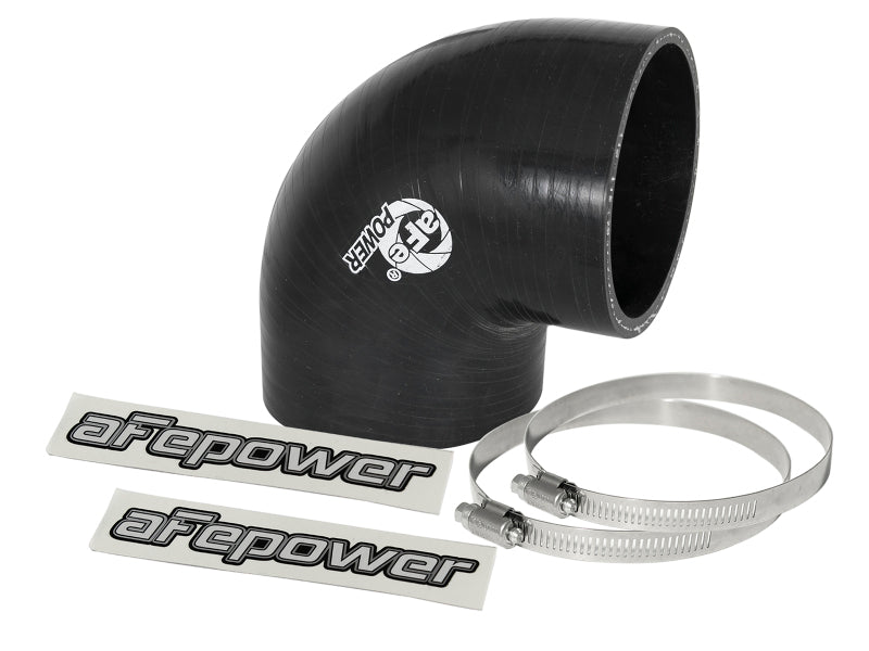 aFe Magnum FORCE Intake Coupling Kit (3-7/8 IN ID x 2-1/2 IN L) Straight Bellow-Coupler - Black Air Intake Components aFe