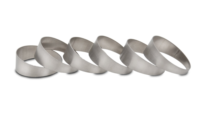 Vibrant 2.50in OD Gr 1 Titanium Pie Cuts Titanium Tubing Vibrant