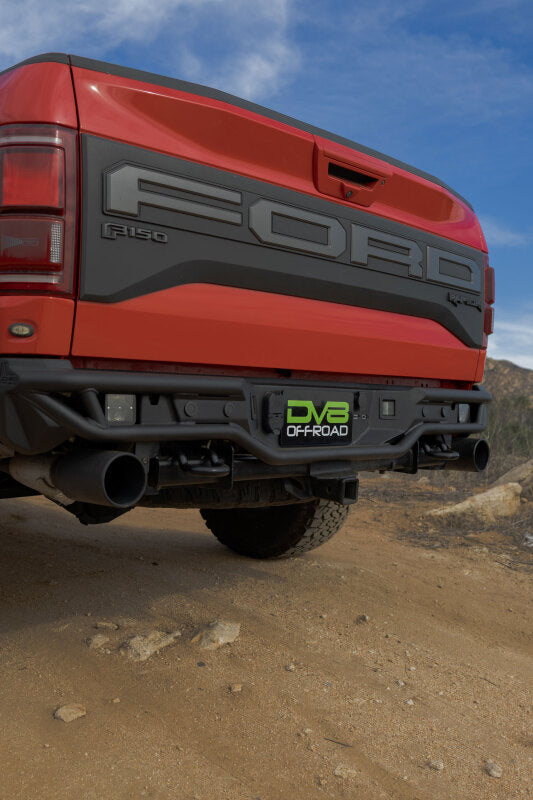DV8 Offroad 2017-2020 Ford F-150 Raptor Tube Rear Bumper Bumpers - Steel DV8 Offroad