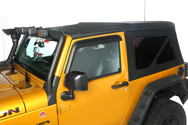 Rugged Ridge Sailcloth Soft Top Black Diamond 10-18 2-Door JK Soft Tops Rugged Ridge