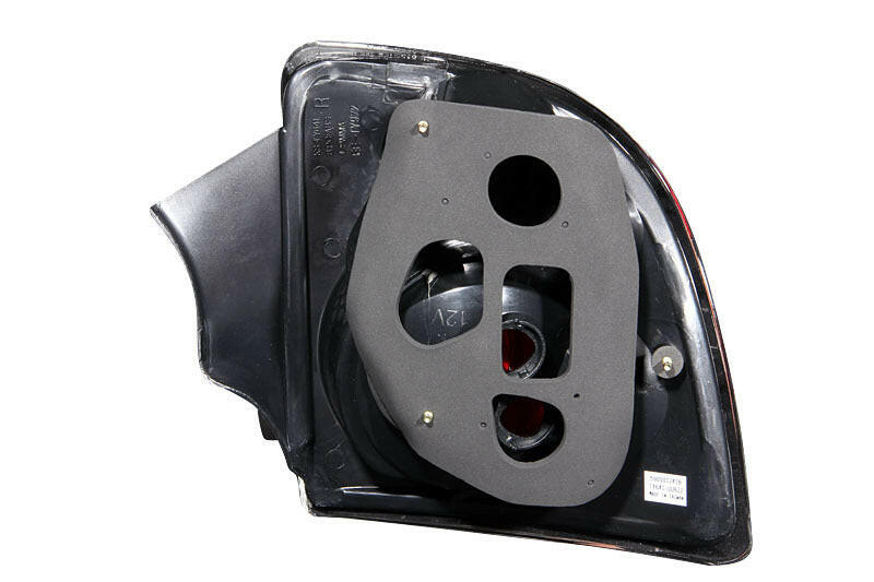 ANZO 2000-2005 Toyota Celica Taillights Black Tail Lights ANZO