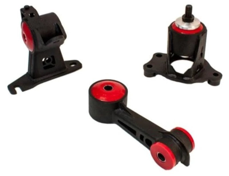 Innovative 11-15 Honda CR-Z L-Series Black Steel Mounts 95A Bushings Engine Mounts Innovative Mounts