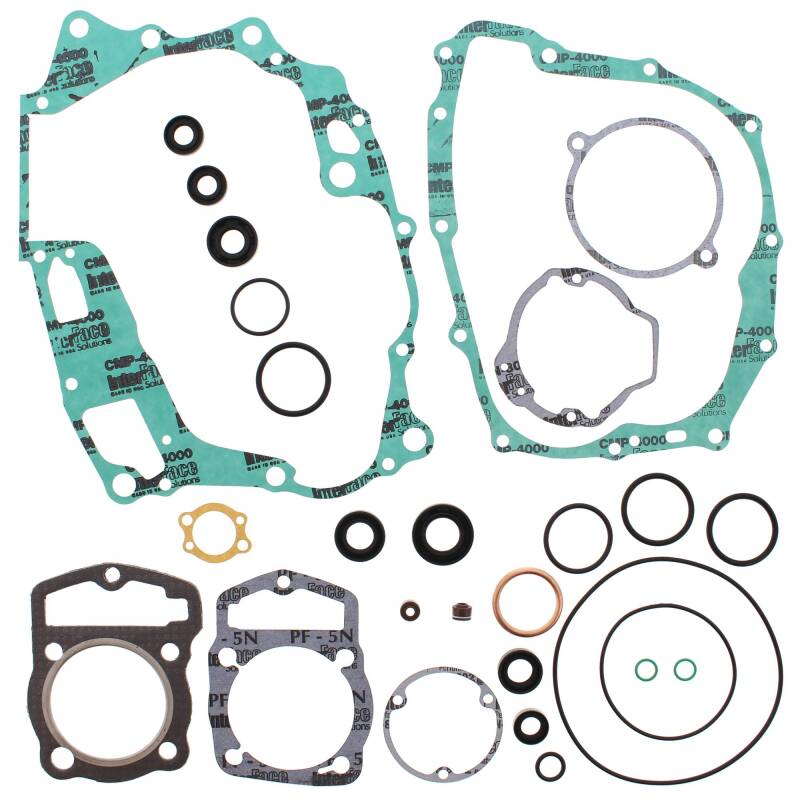 Vertex Gaskets 93-02 Honda XR200R Complete Gasket Kit w/ Oil Seals Engine Hardware Vertex Pistons