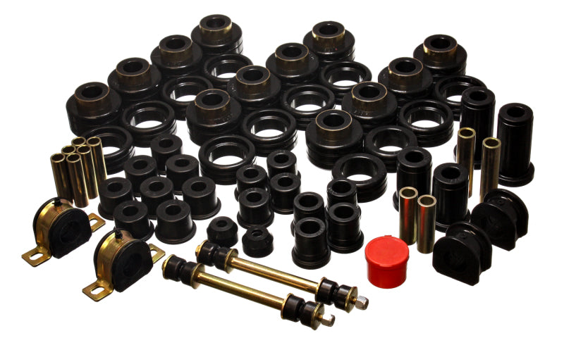 Energy Suspension 92-97 Chevy Suburban 4WD Black Hyper-flex Master Bushing Set Bushings - Full Vehicle Kits Energy Suspension