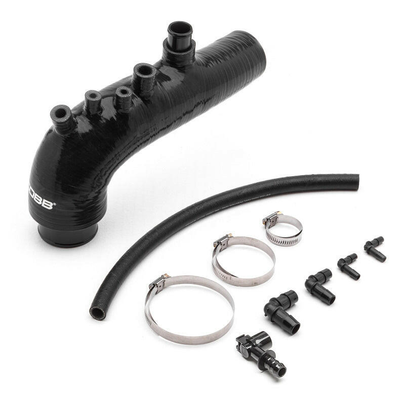 Cobb 08-14 Subaru WRX / 05-09 Outback XT & Legacy GT Turbo Inlet V2 - Stealth Black Turbo Inlets COBB