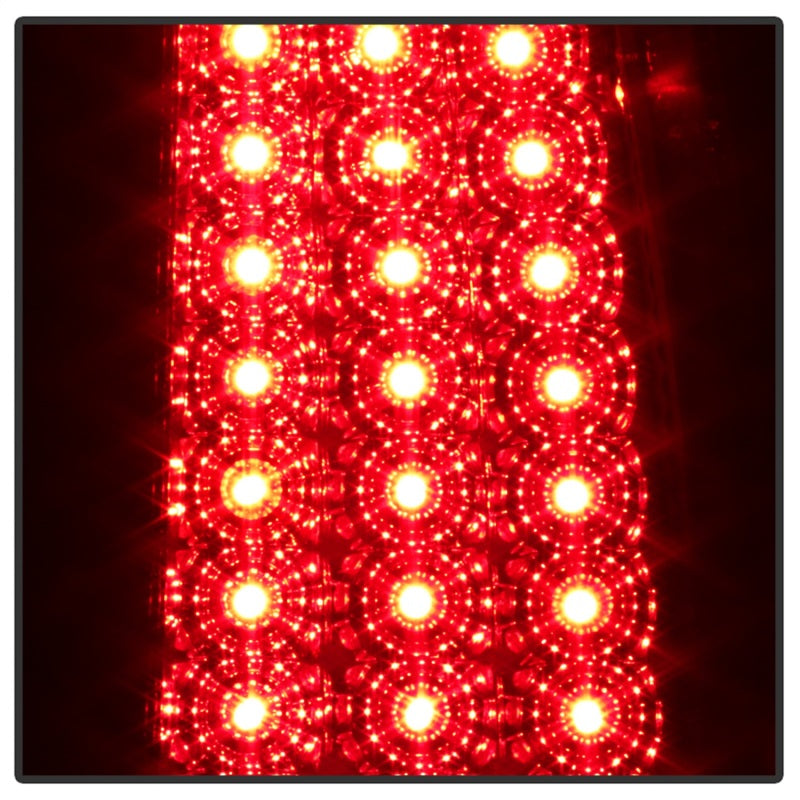xTune Chevy Silverado 1500/2500/3500 99-02 LED Tail Lights Red Clear ALT-ON-CS99-LED-RC Tail Lights SPYDER