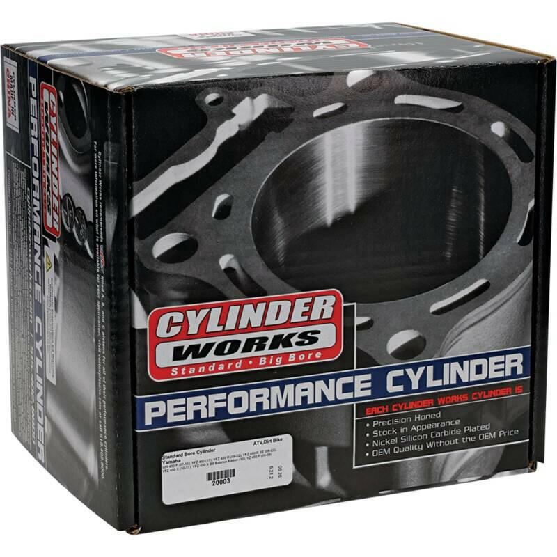 Cylinder Works 07-15 WR 450 F/2017 YFZ 450/09-24 YFZ 450 R Standard Bore Cylinder Cylinder Kits Cylinder Works