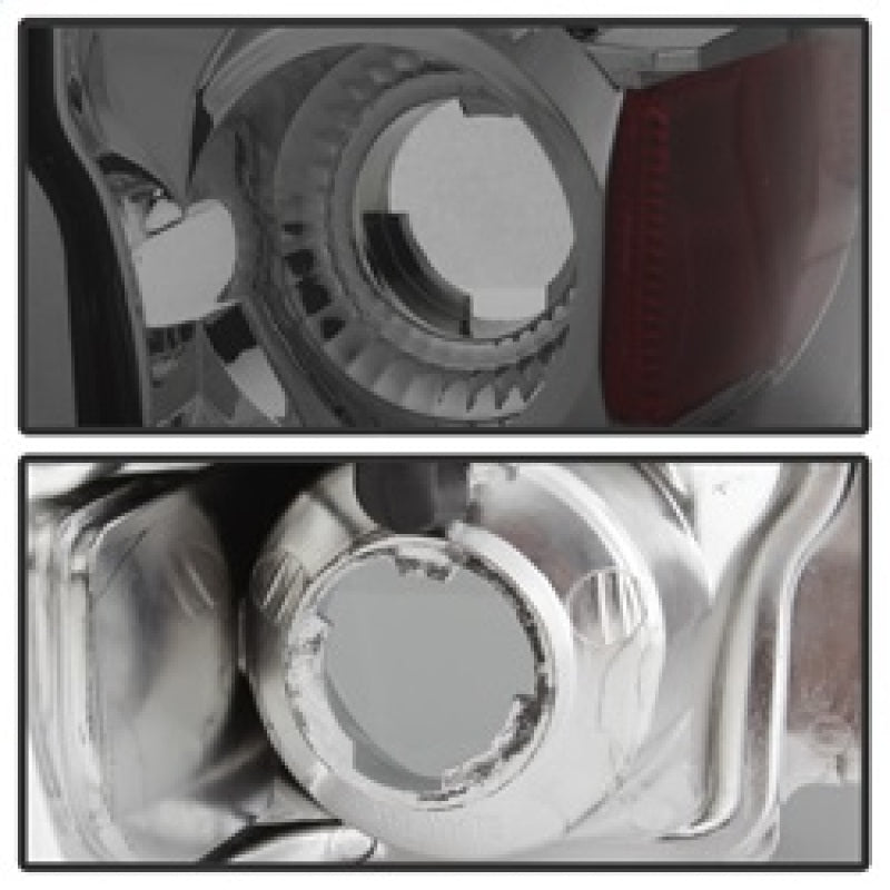 Spyder Ford F150 87-96/Ford Bronco 88-96 Euro Style Tail Lights Smoke ALT-YD-FF15089-SM Tail Lights SPYDER