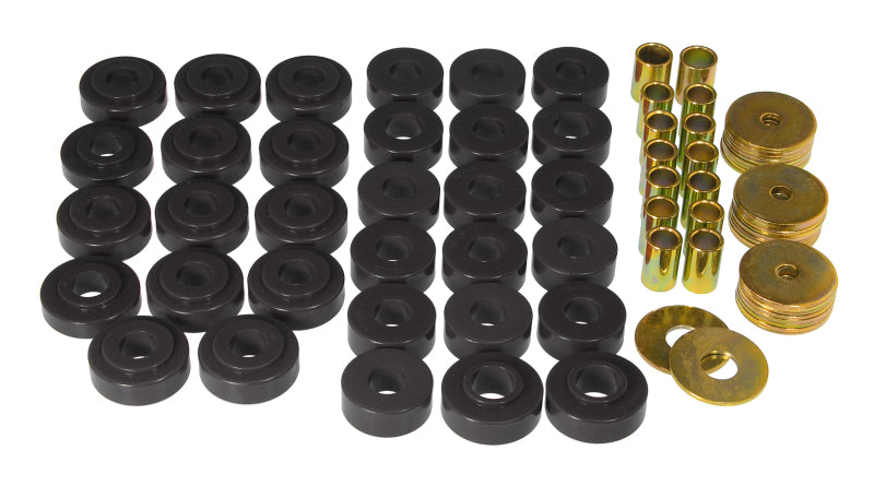 Prothane 65-67 GM Hardtop Body Mount Kit - Black Bushing Kits Prothane
