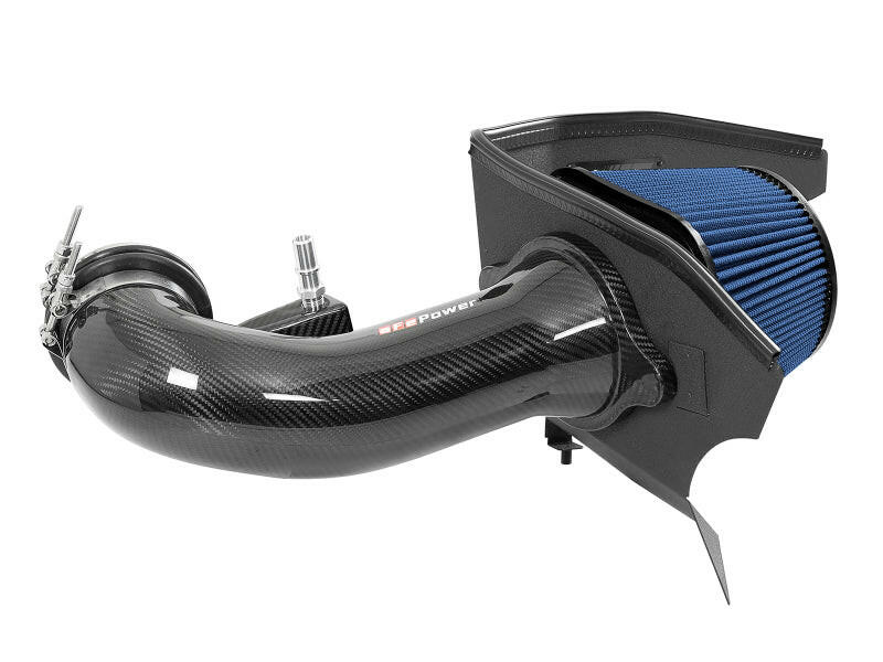 aFe Track Series Carbon Fiber Pro 5R AIS - 16-19 Chevrolet Camaro SS V8-6.2L Cold Air Intakes aFe