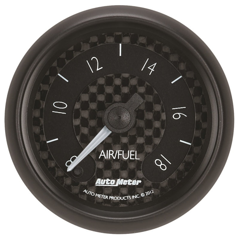 Autometer GT Series 52mm Full Sweep Electronic 8:1-18:1 AFR Wideband Air/Fuel Ratio Analog Gauges AutoMeter
