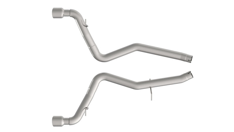 Kooks 2020 Toyota Supra 3in SS Muffler Delete Axle Back Exhaust w/Polished Tips Axle Back Kooks Headers