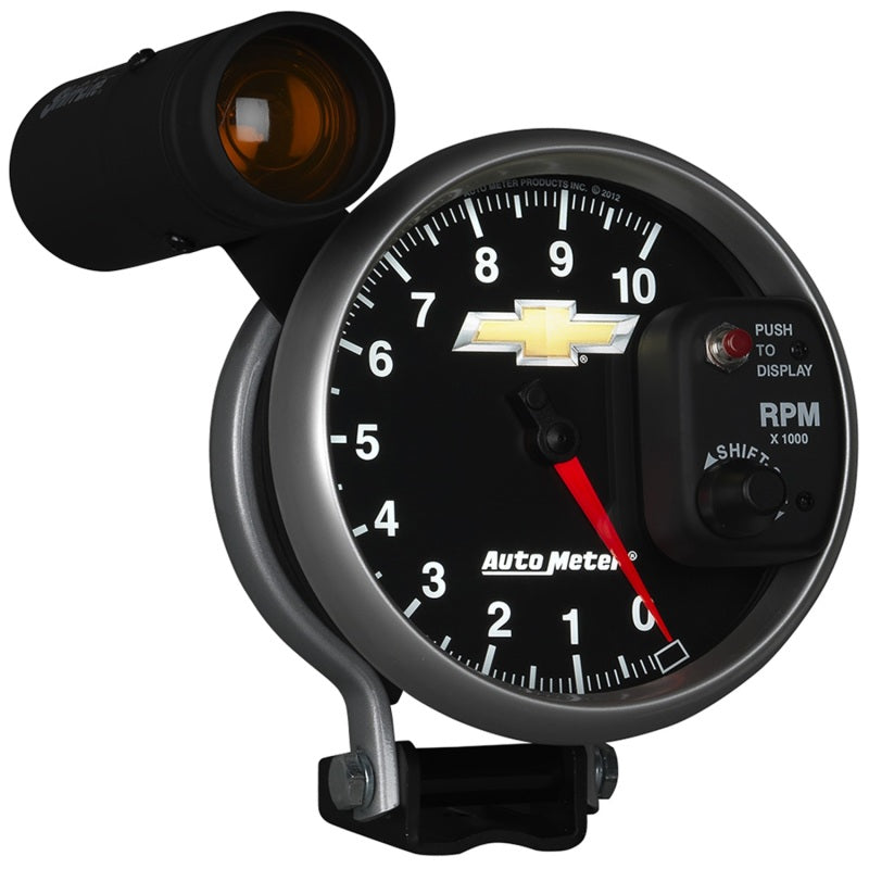Autometer Performance Parts 5in 0-10000 RPM Tachometer COPO Camaro Gauge w/ Shift Light Gauges AutoMeter