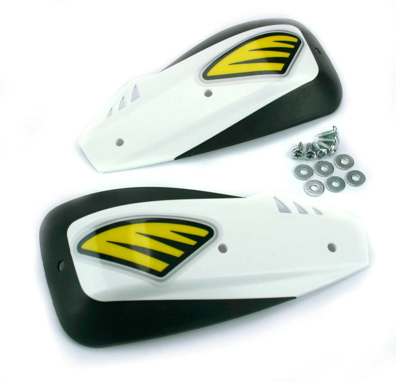 Cycra Enduro DX Handshield - White Hand Guards Cycra