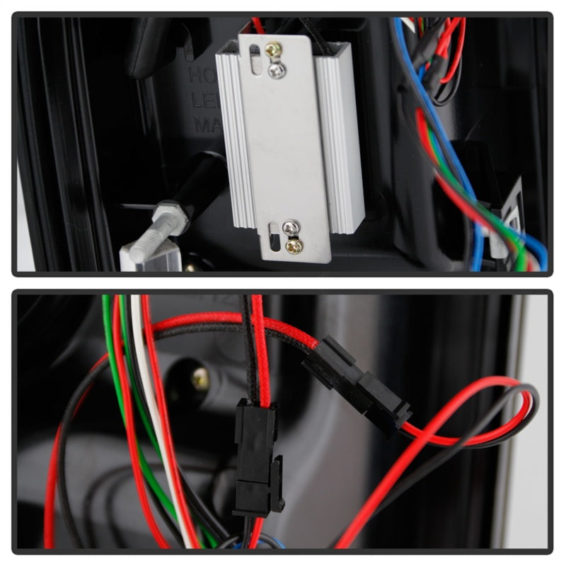 Spyder Chevy Silverado 19-20 LED Tail Light Chrome ALT-YD-CS19HAL-C Tail Lights SPYDER