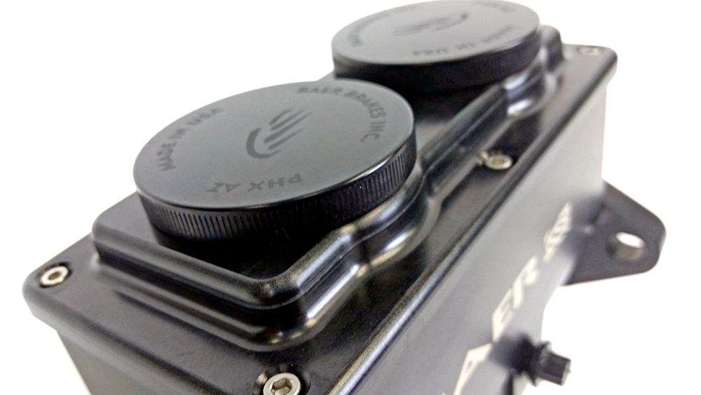 ReMaster Master Cylinder 1-1/8in Bore Left Port Brake Master Cylinder Baer Brake Systems