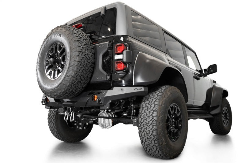 Addictive Desert Designs 2022+ Ford Bronco Raptor Phantom Rear Bumper Bumpers - Steel Addictive Desert Designs