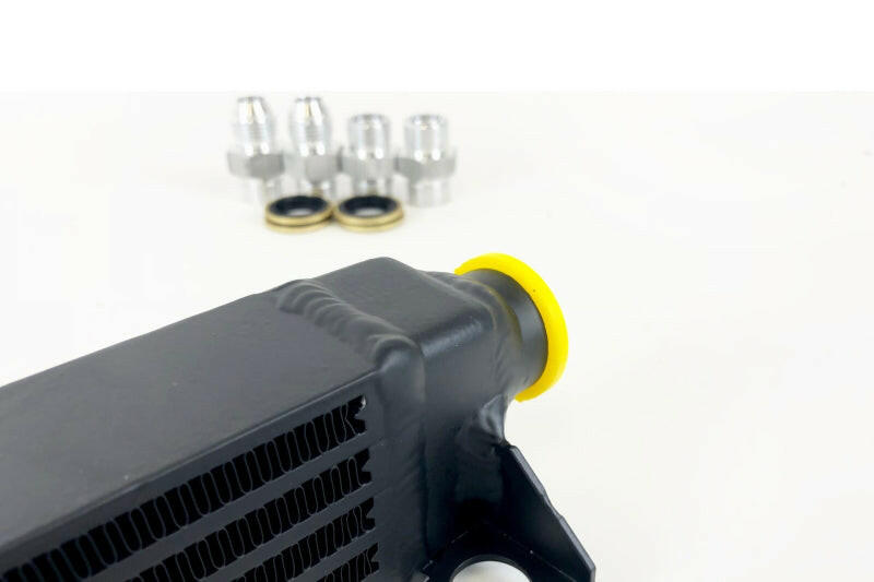 CSF 82-94 BMW 3 Series (E30) High Performance Oil Cooler w/-10AN Male & OEM Fittings Oil Coolers CSF