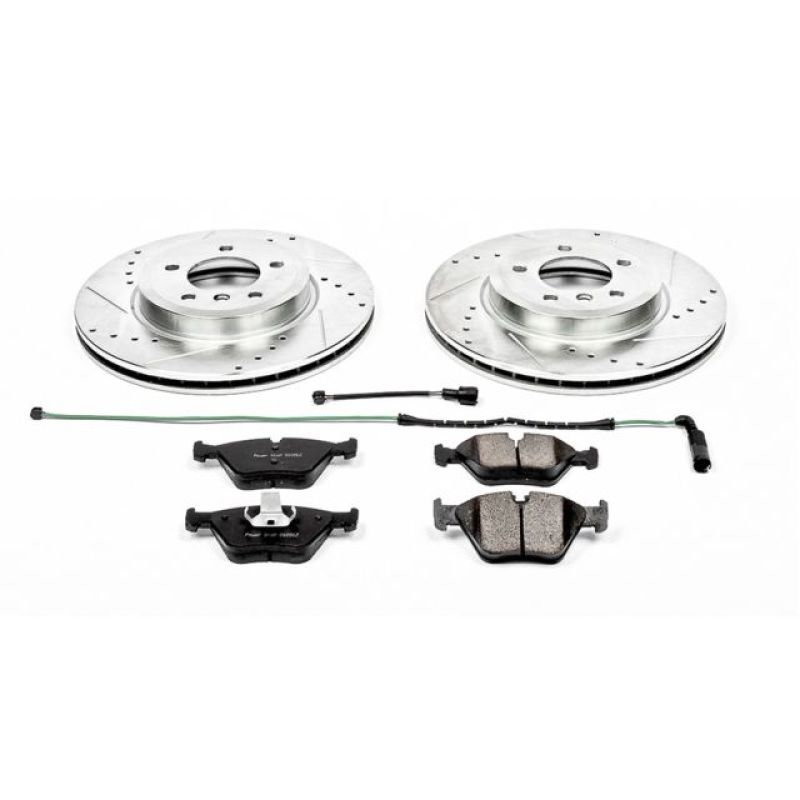 Power Stop 01-06 BMW 330Ci Front Z23 Evolution Sport Brake Kit Brake Kits - Performance D&S PowerStop