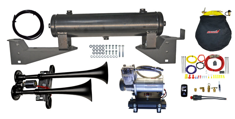 Kleinn 14-21 Polaris RZR 1000 Onboard Air System w/ Model 102-1 Horns Horns Kleinn Air Horns