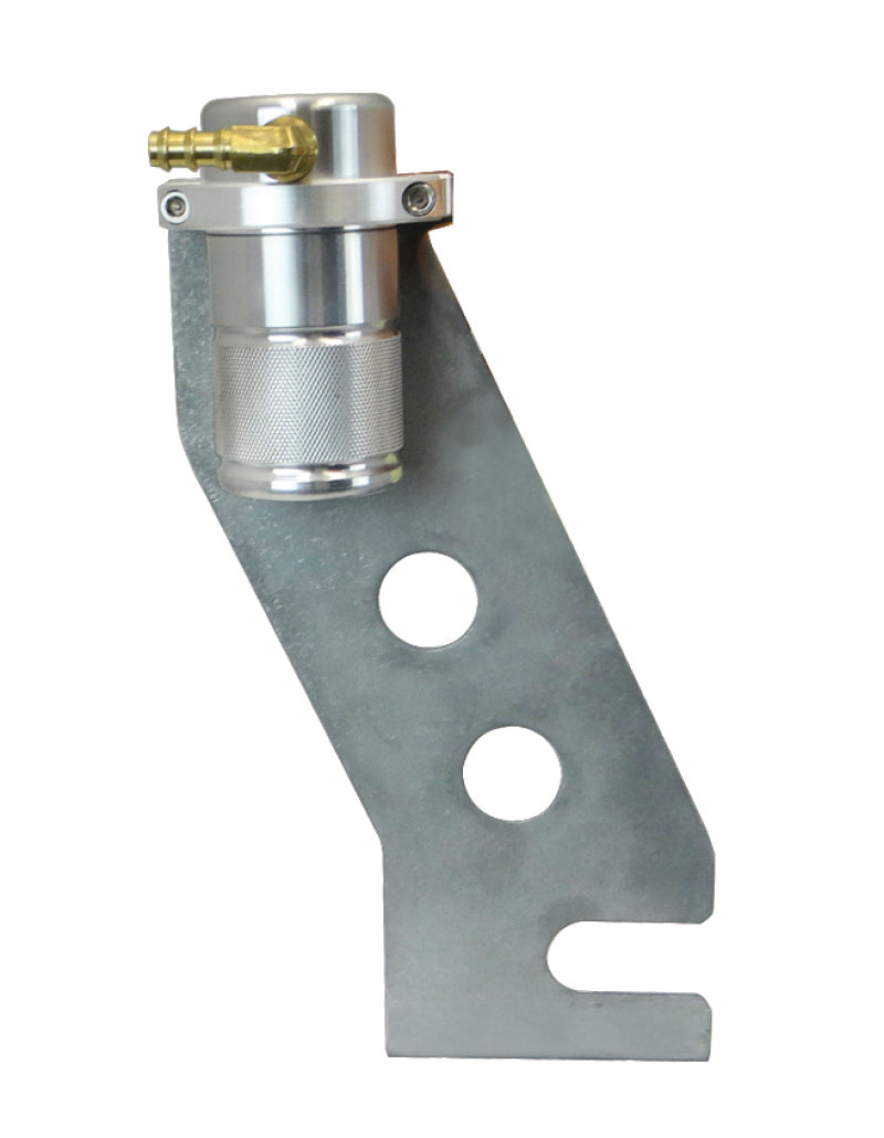Moroso 87-93 Ford Mustang Air/Oil Separator Catch Can - Small Body - Billet Aluminum Oil Catch Cans Moroso
