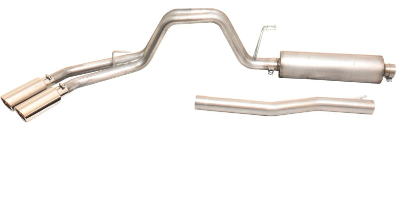 Gibson 2020 Ford F-250 SuperDuty Crew 96in Bed 7.3L Cat-Back Dual Sport Exhaust System - Stainless Catback Gibson