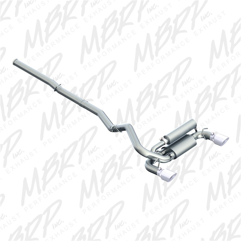 MBRP 2016+ Ford Focus RS 3in Dual Outlet Cat-Back Exhaust T409 SS Catback MBRP
