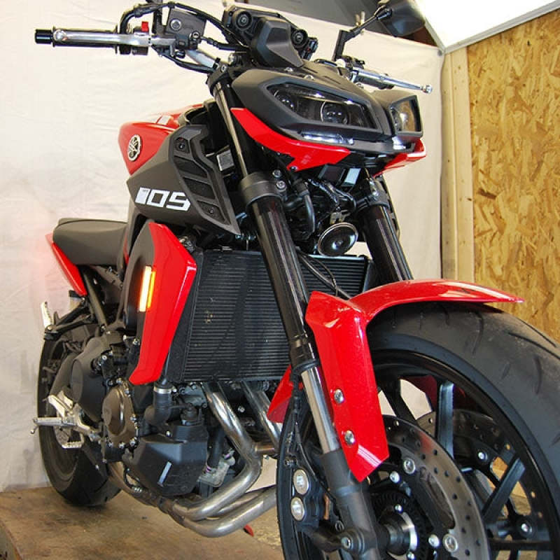 New Rage Cycles 21+ Yamaha MT-09 Front Turn Signals Lights Corner New Rage Cycles
