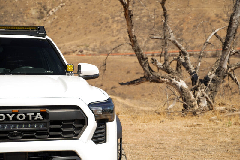 DV8 Offroad 2024-2025 Toyota Tacoma Ditch Light Brackets Light Bars & Cubes DV8 Offroad