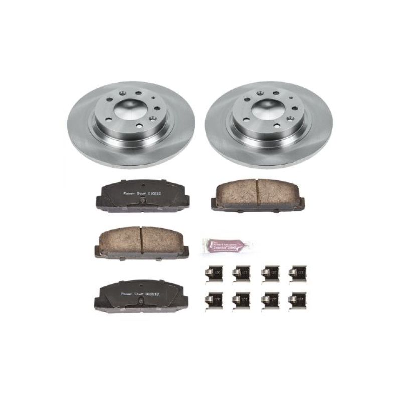 Power Stop 03-05 Mazda 6 Rear Autospecialty Brake Kit Brake Kits - OE PowerStop
