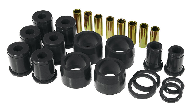 Prothane 65-70 GM Full Size Rear Upper/Lower Control Arm Bushings - Black Bushing Kits Prothane