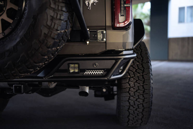 DV8 Offroad 21-23 Ford Bronco Competition Series Rear Bumper Bumpers - Steel DV8 Offroad