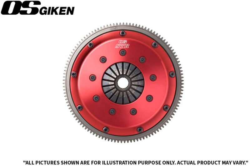 OS Giken Nissan Skyline GTS (R33) STR Twin Plate Clutch Assembly w/ Flywheel Clutch Kits - Multi OS Giken