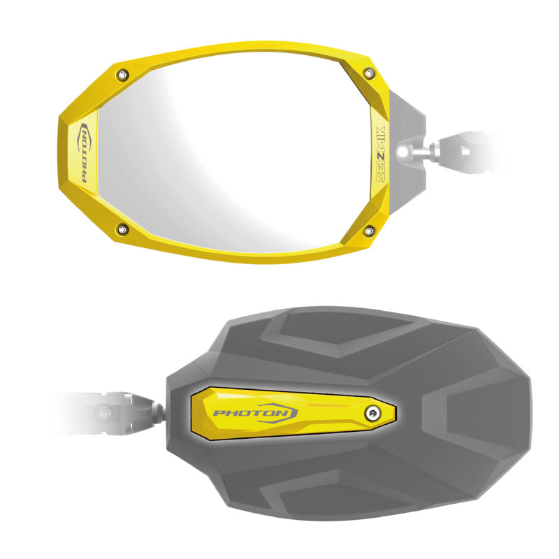Seizmik Photon Color Trim Kit - Yellow Side Mirrors Seizmik