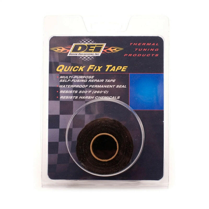 DEI Quick Fix Tape 1in x 12ft - Black Thermal Tape DEI