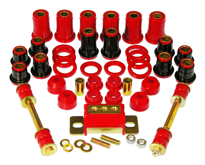 Prothane 59-64 Chevy Full Size Total Kit - Red Bushings - Full Vehicle Kits Prothane