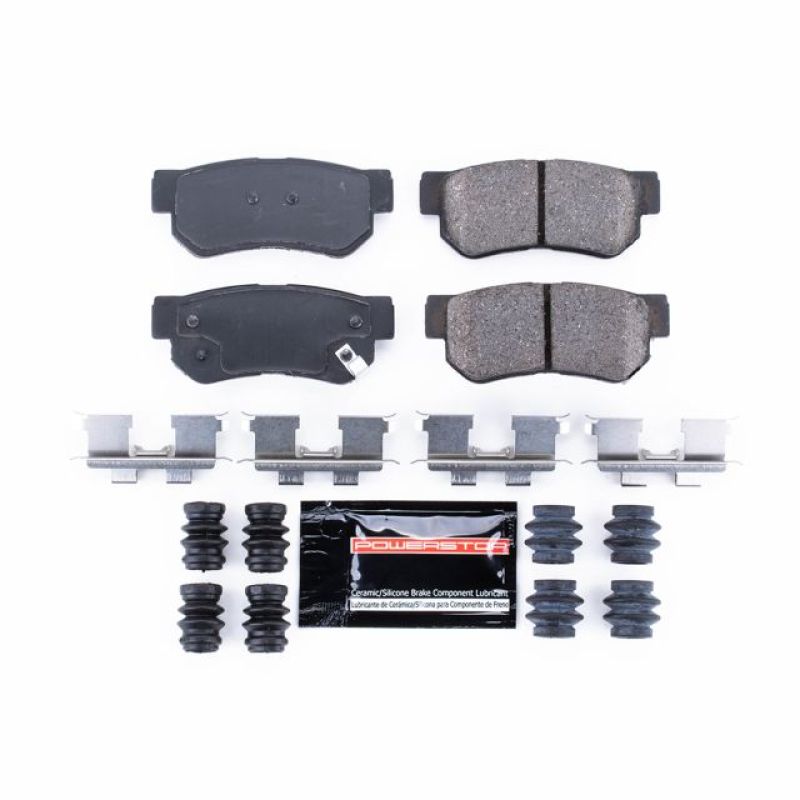 Power Stop 06-09 Hyundai Azera Rear Z23 Evolution Sport Brake Pads w/Hardware Brake Pads - Performance PowerStop